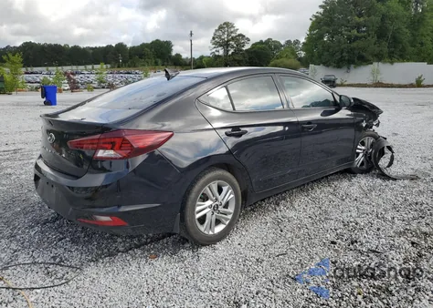 2020 Hyundai Elantra Sel from USA, damaged, VIN 5NPD84LF7LH594661